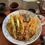 天ぷらふく西 禅と匠 - 特製天丼3300円