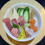 海鮮処 寿し常 - 海鮮丼 ¥1,180