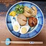 蛸長 - おでん皿 ①