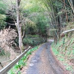 トンネル近くの道はこんな感じ　（＾＾；；　　昔はこんな感じの国道がありましたっけ（笑