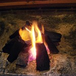 竹仙郷 - 炭に火が入りました（＾＾＠