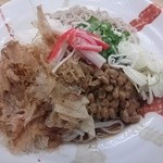 五鉄 - おろしそば＋納豆トッピング100円