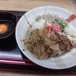 五鉄 - おろしそば＋納豆トッピング100円＋サービス券で生玉子