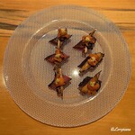 Wamiajidokoro Ippuku - 北上牛のランプに焼松茸とバフン海胆のう･に･く