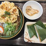 Tateyama Soba - かき揚げそばセット