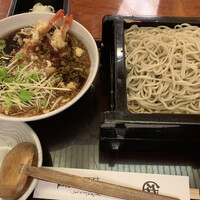 日本橋　本陣房 - 海老天つけせいろ