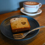 ダブルトールコーヒー - 栗のケーキ@税込350円