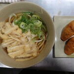 Matsuya Udon - 令和4年11月
                      きざみうどん 260円
                      いなり寿司2個 100円