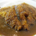 カレーショップキング - ミンチカツカレー、納得の味です