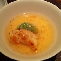 ラ・ボンバンス - エビクリームチーズ茶碗蒸し
