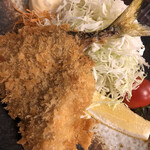 でん助茶屋 - 鯵フライ
