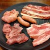 七輪焼肉 安安 - 肉のセット