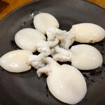 七輪焼肉 安安 - 烏賊（しょっぱい）