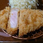 とんかつ とみた - 最初は上向きの左から２番目