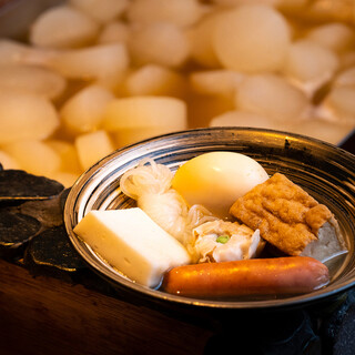 All-you-can-eat oden for 1000 yen (tax included)♪