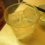 イチゴー - 芋焼酎「さつま海宝」150円也。