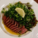 牛たん料理 閣 - 牛たんタタキ
      ※画像は二人前