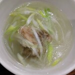 牛たん料理 閣 - テールスープ