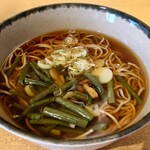 峠の釜めし おぎのや - 山菜そば