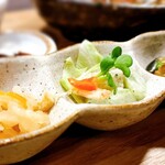 和洋酒彩 のんのん - 定食の総菜3種