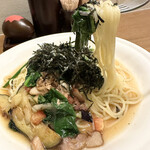 KURA - 野菜たっぷり和風パスタ1,100円税込