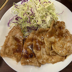 Shimabuta Shabu Shabu Aguya - あぐー豚生姜焼き定食