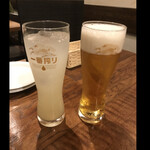 da Uma - 自家製ジンジャーエール　生ビール　byまみこまみこ