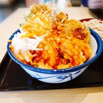 天丼てんや - なますが乗る