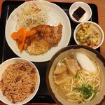 とぅんち小 - 日替わりランチ（琉球ロイヤルポークのトンテキ）