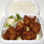 ほっかほっか亭 - 唐揚弁当･5コ（580円）