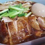 塩そば専門店 桑ばら - 鶏醤油そば改と鶏丼の定食