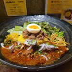 SPICY CURRY 魯珈 - 限定カレー 特級チキンカシミールカレーのろかプレート