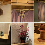 銀座 しのはら - 調度品も素敵なセンス