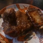 大阪豚カルビ 川ばた屋 - 豚カルビ こんな感じ