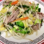 中華料理　華正 - 肉野菜炒めライス650