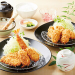 黒豚ロースかきミックス膳