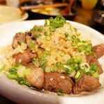 OKIRAKU - ステーキガーリックライス