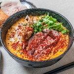 Red spicy crab Ramen MAX