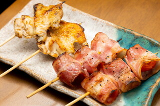 Sumibi Yakitori Mu - 手羽先　トマトベーコン