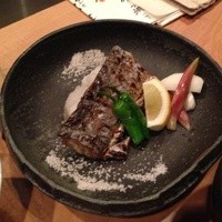 並木橋なかむら - 太刀魚のレモンバター焼き