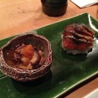 並木橋なかむら - ナマコ酢とへしこ