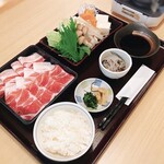 黒豚しゃぶ鍋膳