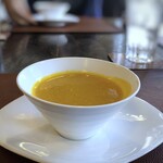 Bless - ◆カボチャのスープ・・この時期カボチャのスープを頂く機会が多いのですけれど、カボチャの甘味を感じます。