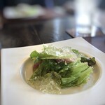 Bless - ◆糸島野菜のジュレがけ・・お野菜は新鮮でシャキシャキ食感、ドレッシング代わりのフェンネルのジェルが美味しい。