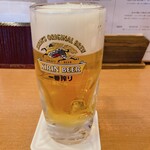 横田屋  - 生ビール×2