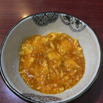 中国四川麺飯店 一燈 - 海老と卵のチリソース