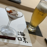 八重洲 鮨 海味 - 白子ポン酢