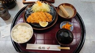 Tonkatsu Fukusuke - ロースかつ定食ランチ1000円