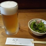 サラリーマン酒場　竹の子 - 乾杯～。