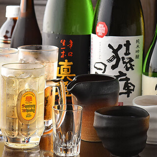 ドリンクメニューも充実！お得な飲み放題も当日可◎